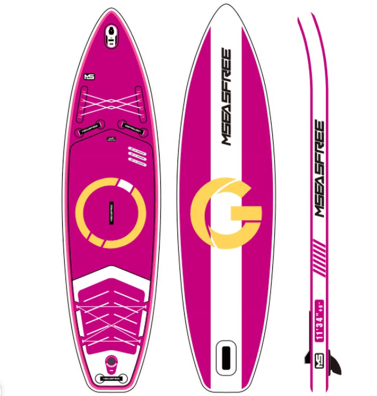 Inflatable Stand Up Paddle Board 11'x34x15 Lightweight PVC B337649