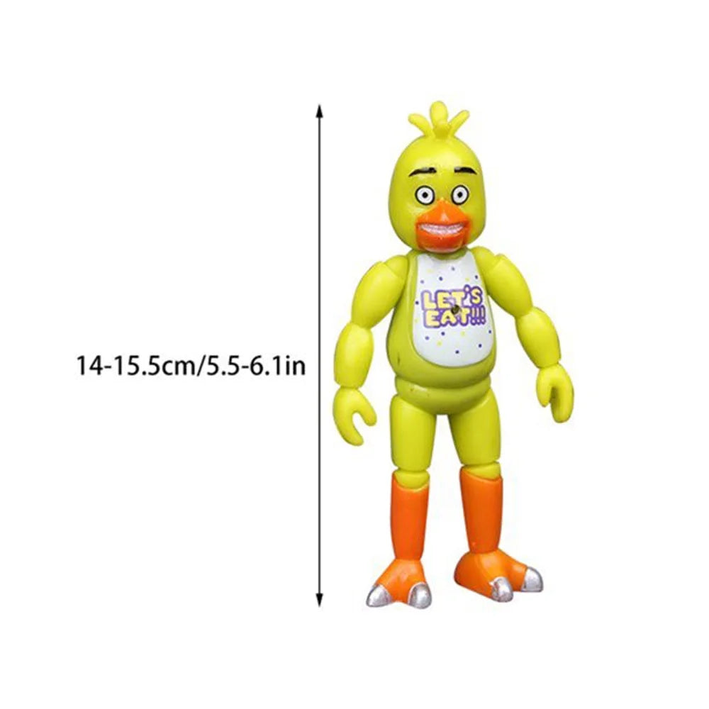 10Pcs FNAF Action Figures Gift Toys R944250