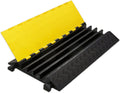Cable Protector Ramp Pack of 2 PVC Rubber Heavy Duty 55000lbs Capacity M923