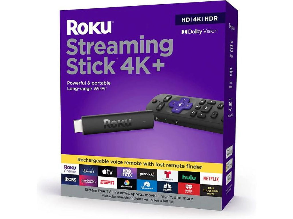 Black 4K+ Streaming Stick with Voice Remote G92066