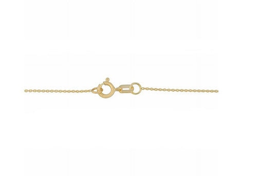 14k Yellow Gold Cable Necklace (18 inches) S763080