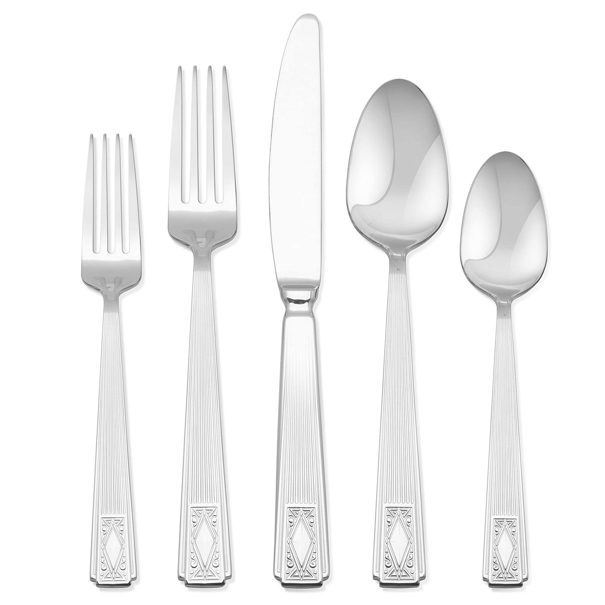 20-Piece Stainless Steel Flatware Set A296384