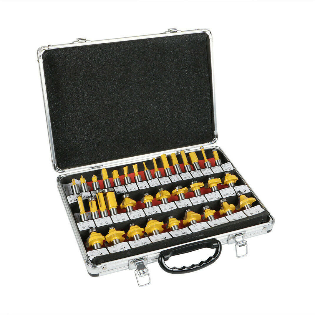 35pc 1/2 Shank Carbide Router Bit Set O885224