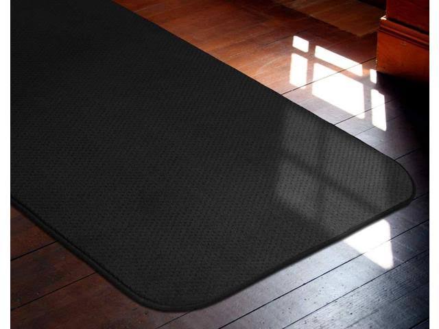 Skid-Resistant Carpet Runner - Black - 10 ft. x 27 in. Y252097