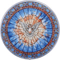 Round Stained Glass Window Hangings Z343208