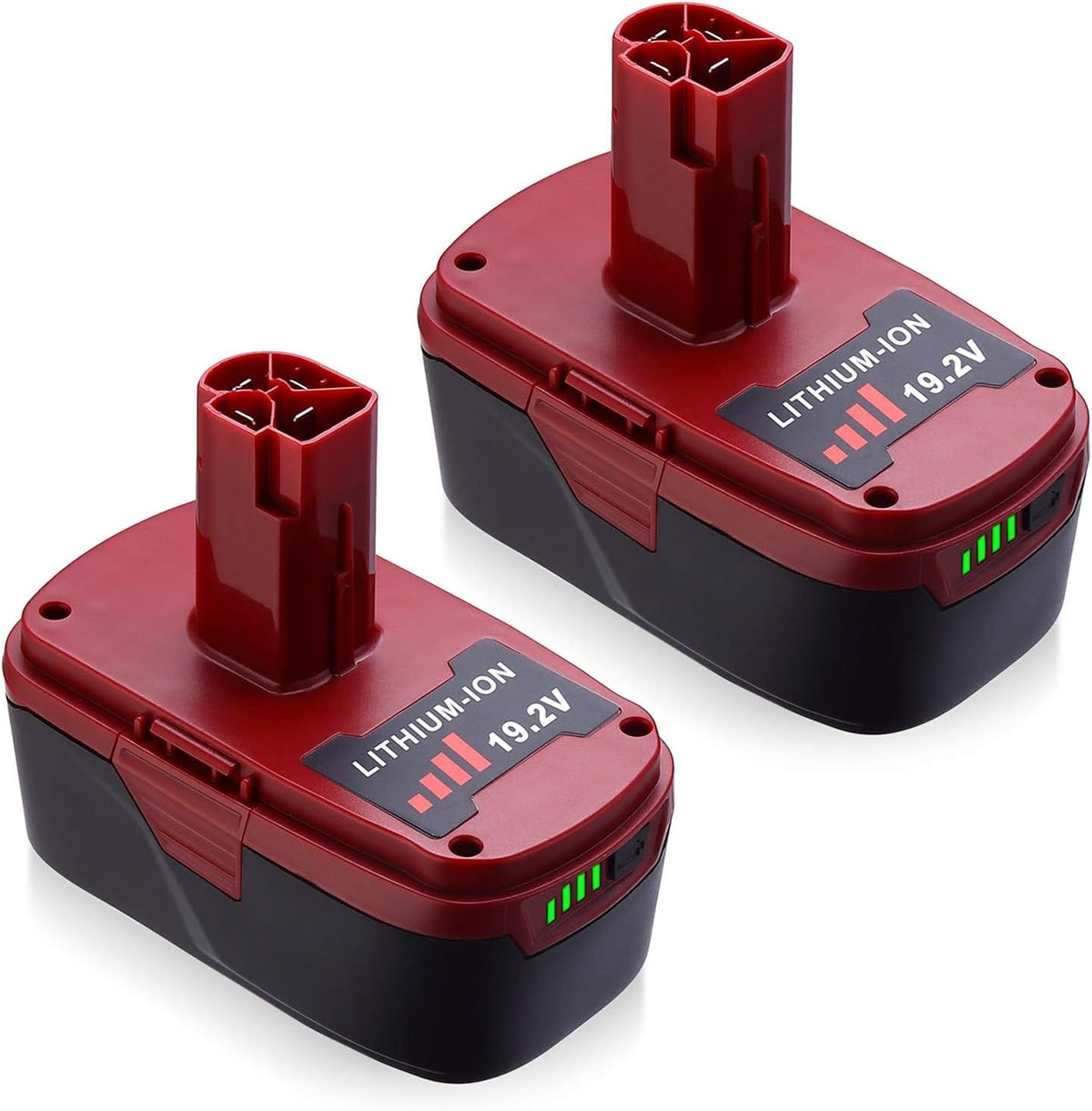 2Packs 5.0Ah C3 Lithium Battery for 19.2 Volt Cordless Battery Pack of 2 K4879
