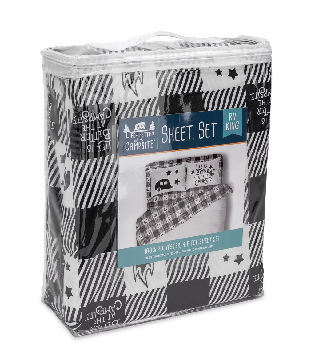 RV King Polyester Bed Sheet Set B440914
