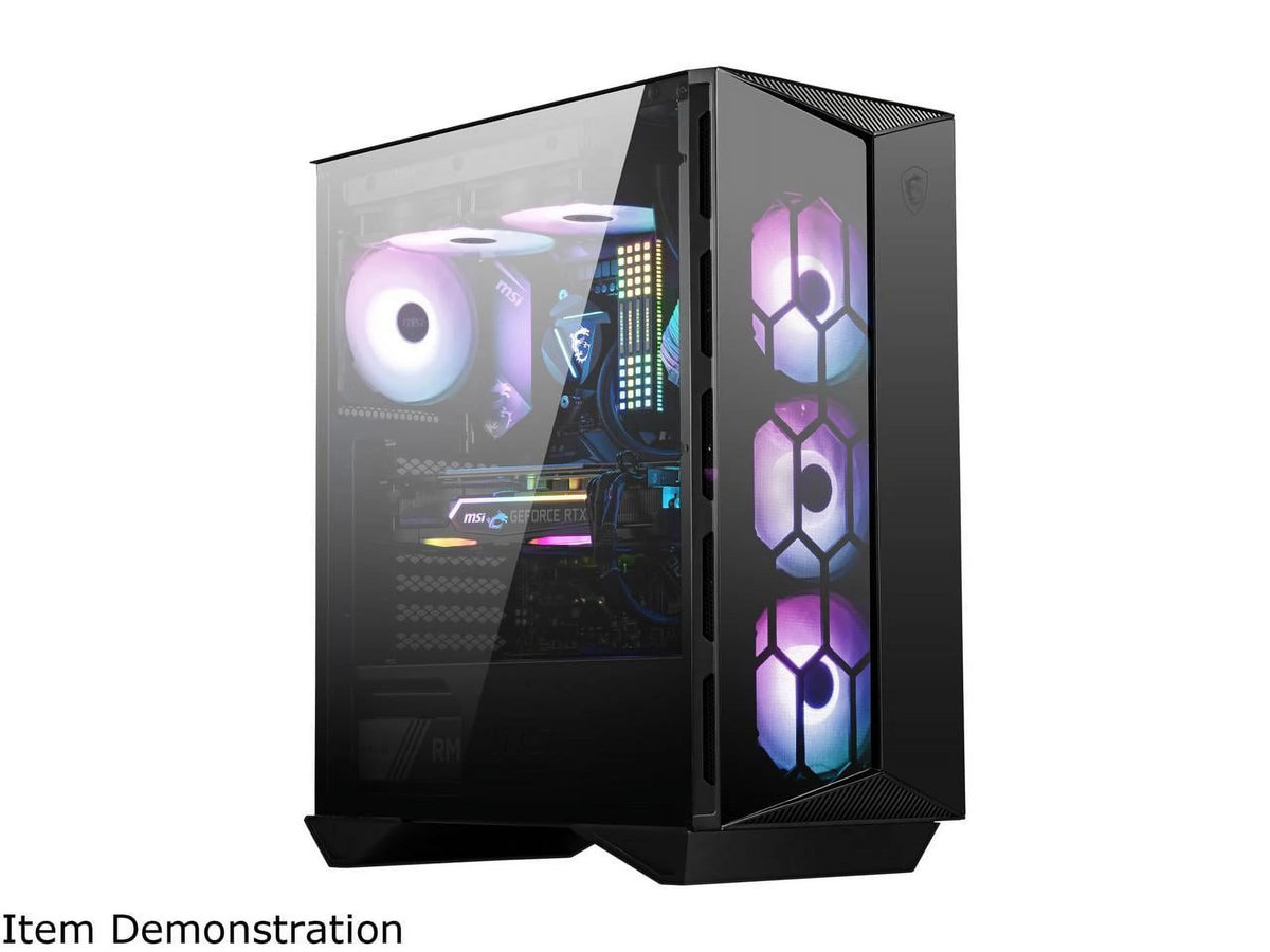 Micro Tower Tempered Glass Gaming Computer Case J4880