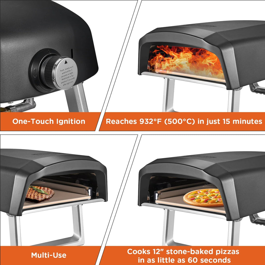 Portable Propane Gas Outdoor Pizza Oven K919860