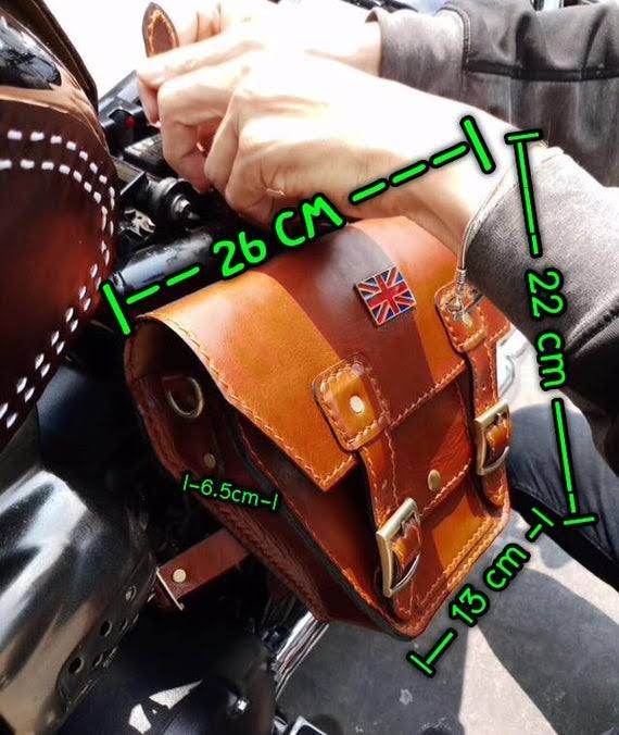 Genuine Leather Side Bag I89698