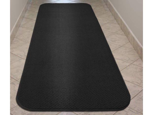 Skid-Resistant Carpet Runner - Black - 10 ft. x 27 in. Y252097
