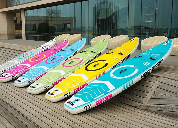 Inflatable Stand Up Paddle Board 11'x34x15 Lightweight PVC B337649