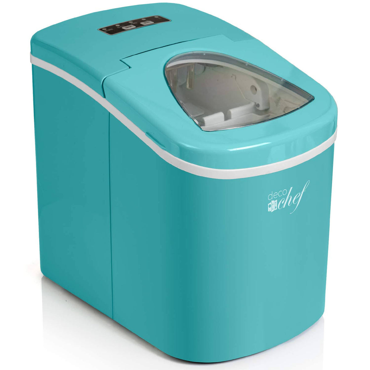 Compact Electric Ice Maker Top Load 26 lbs. per Day Turquoise V9181