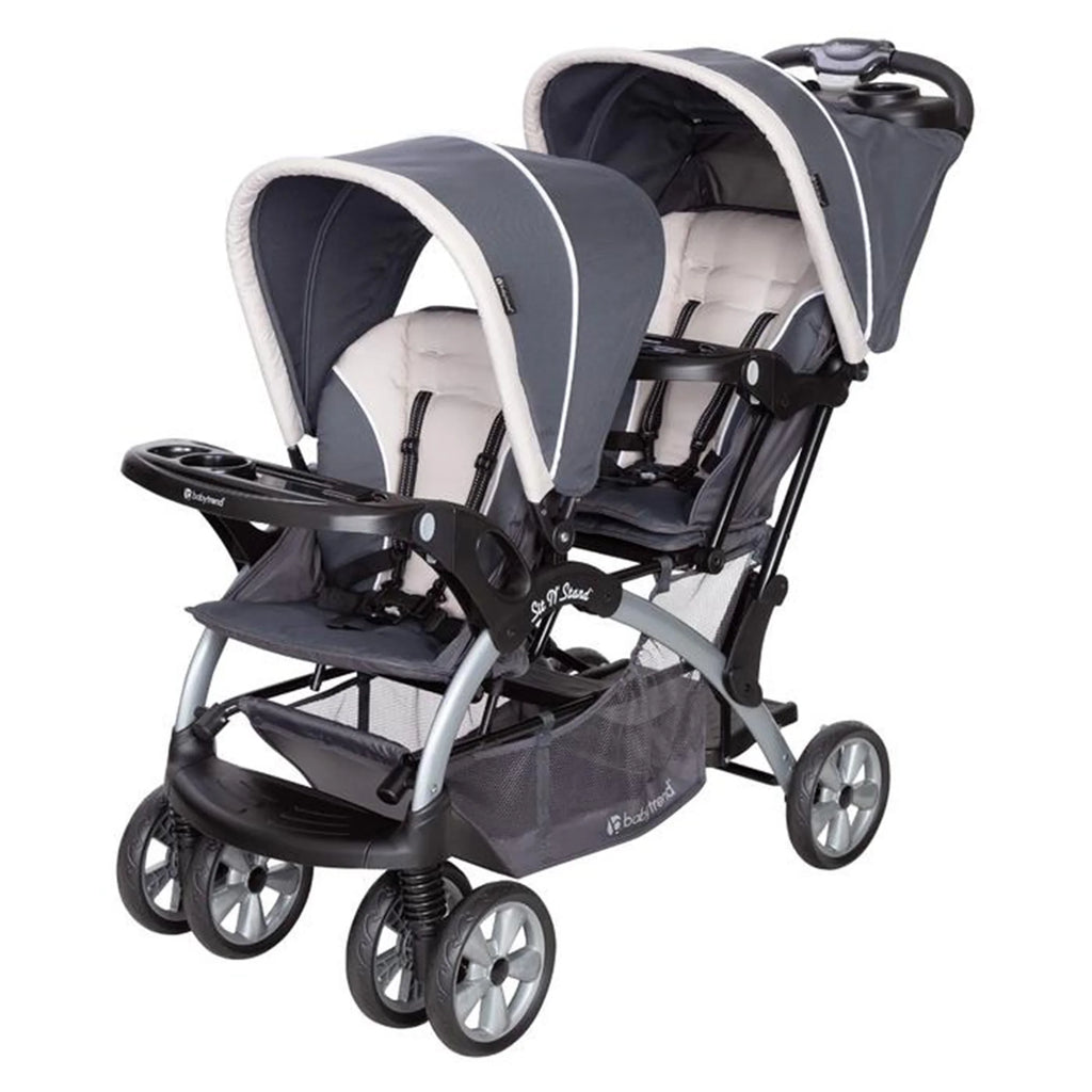 Magnolia Double Baby Stroller and Single Car Seat P490108