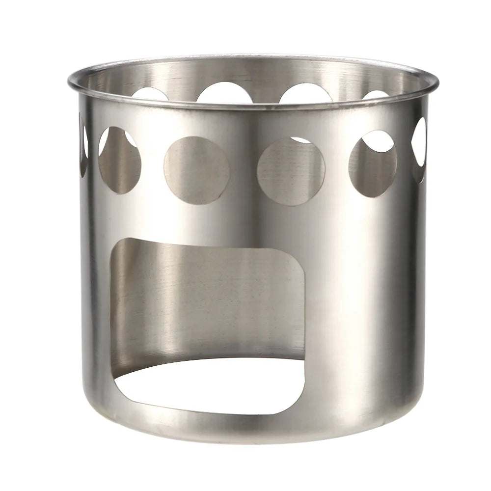 Portable Stainless Steel Wood Outdoor Cooking Camping Stove J388307