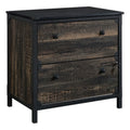 Carbon Oak Engineered Wood Metal Lateral File Y868
