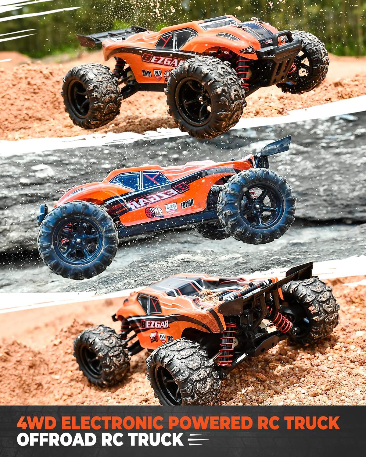 1:18 Scale 4WD Remote Control Monster Truck P20360