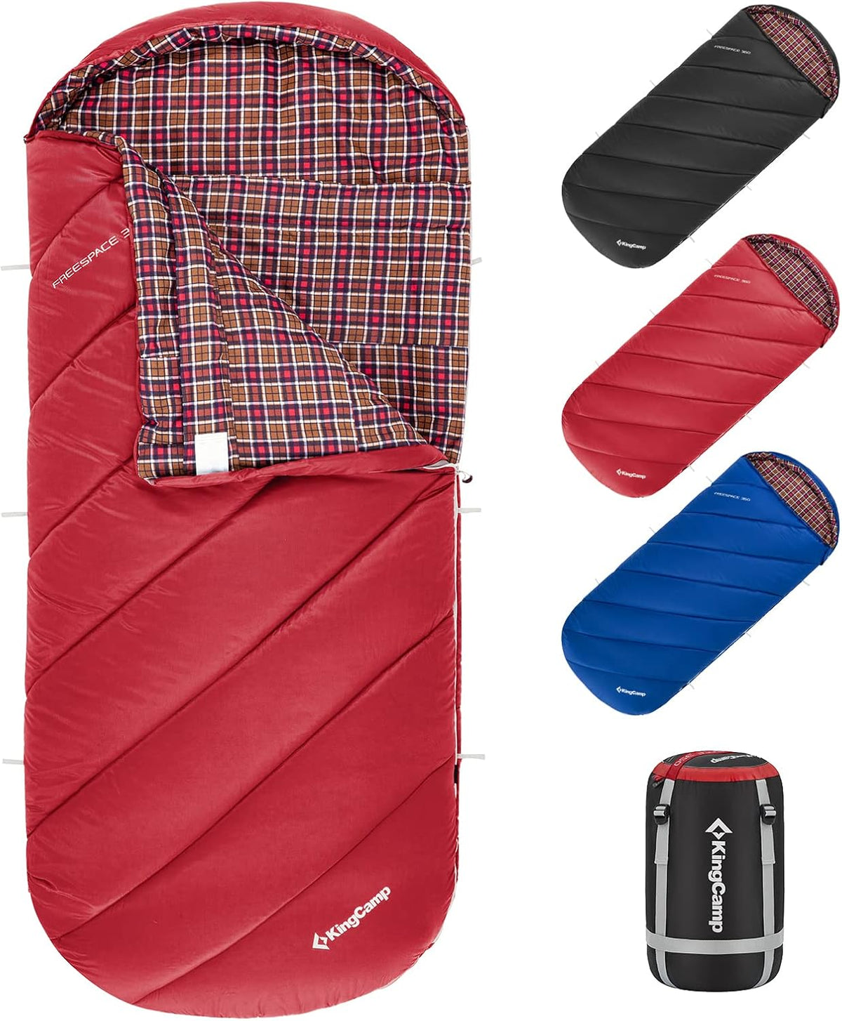 100% Cotton Flannel XL Sleeping Bag T654404