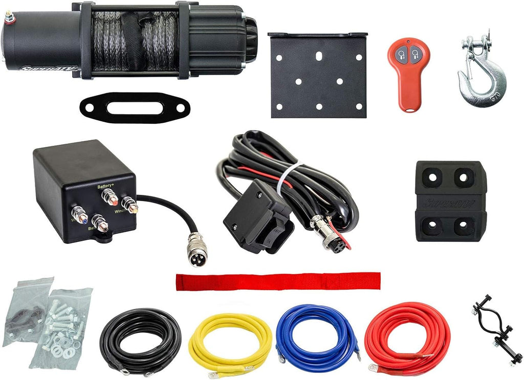 4500 lb Winch with Winch Mounting Plate Kit M97731