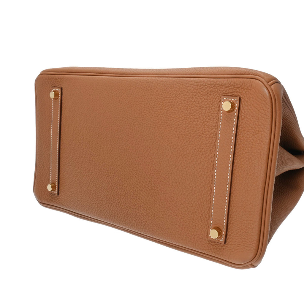 Gold Togo Handbag Q8242