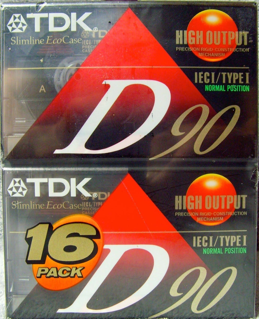High Output 16-Pack Audio Cassette Tapes Q60737
