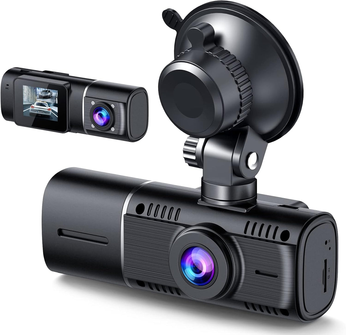 Dash Camera 1080P 1.5" Display 170° Wide Angle Motion Detection Pack of 2 M758388