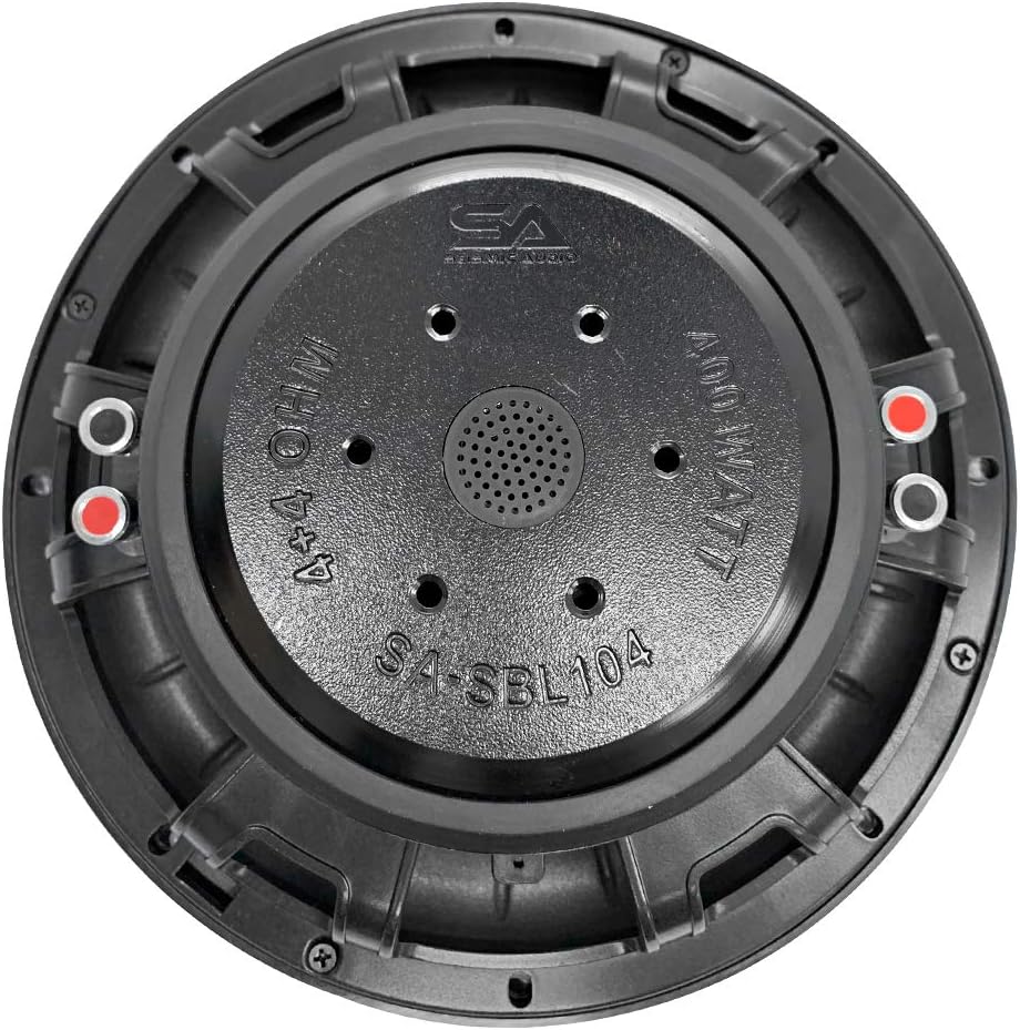 10 Inch Dual 4 Ohm Car Audio Subwoofer L523976