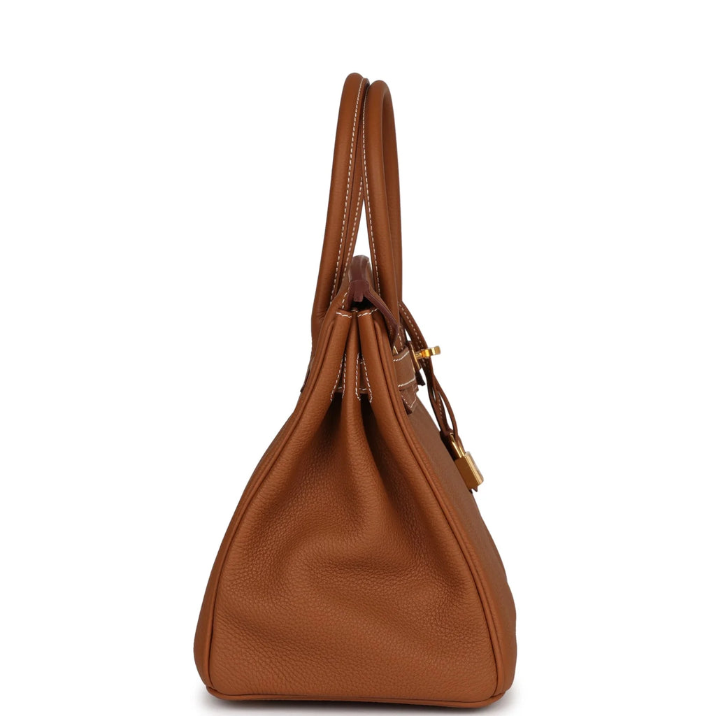 Gold Togo Leather Handbag V683209