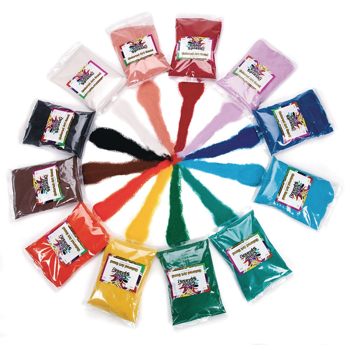 12 Pack Assortment of Fine Sand, 24 lbs U77445