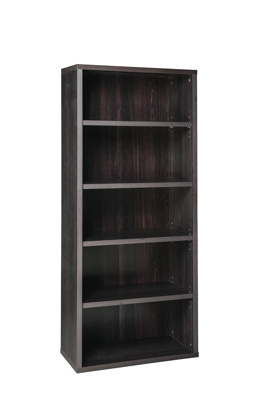 Black Walnut 5-Shelf Bookcase Y44224