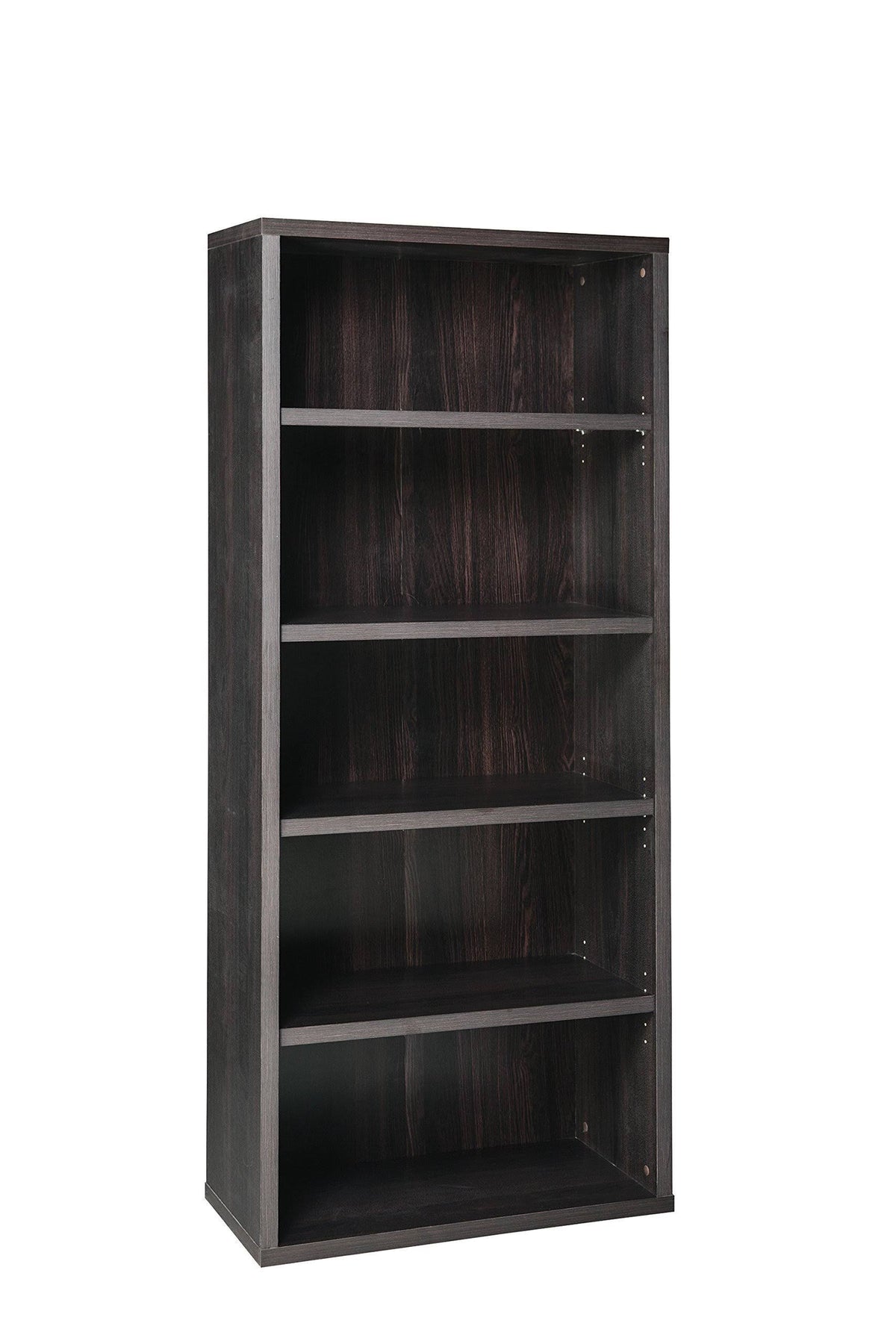 Black Walnut 5-Shelf Bookcase Y44224