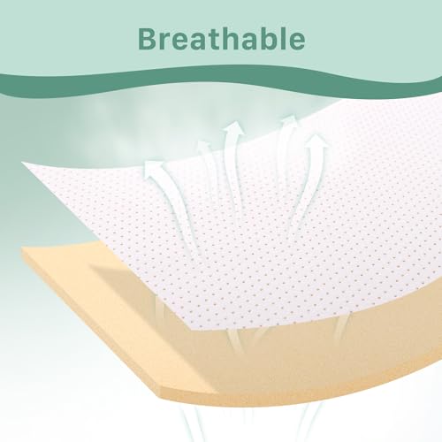 Machine Washable Memory Foam Toddler Mattress Topper with Non-Slip Cover J80200
