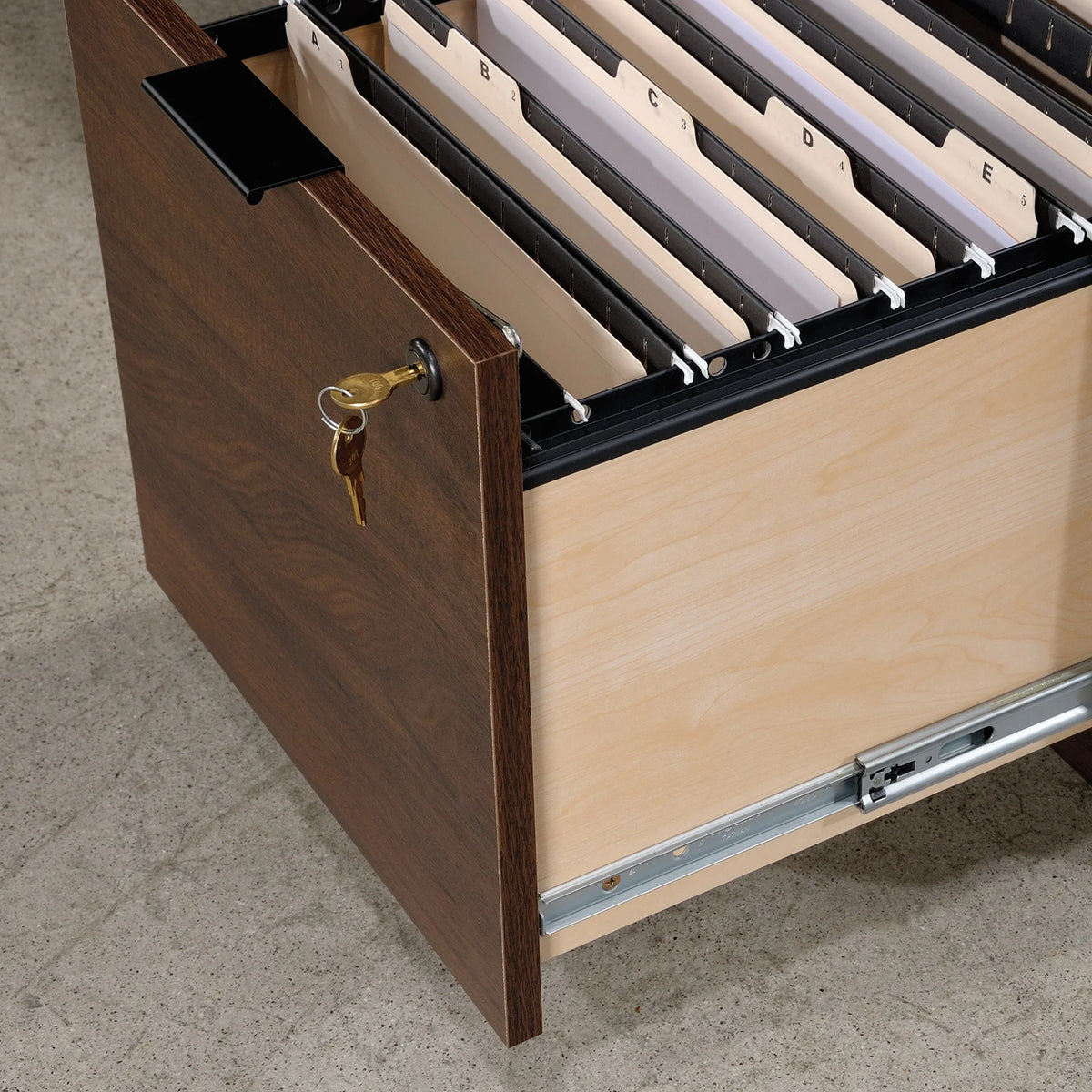 72" L-Shaped Engineered Wood Computer Desk K314