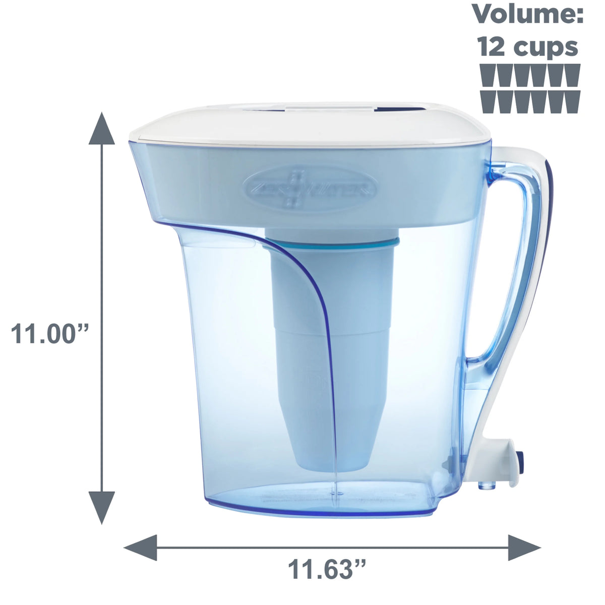 12 Cup Water Filtration Pitcher B388