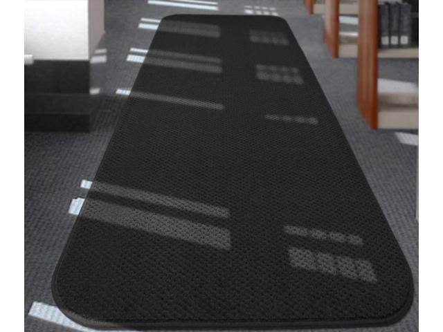 Skid-Resistant Carpet Runner - Black - 10 ft. x 27 in. Y252097