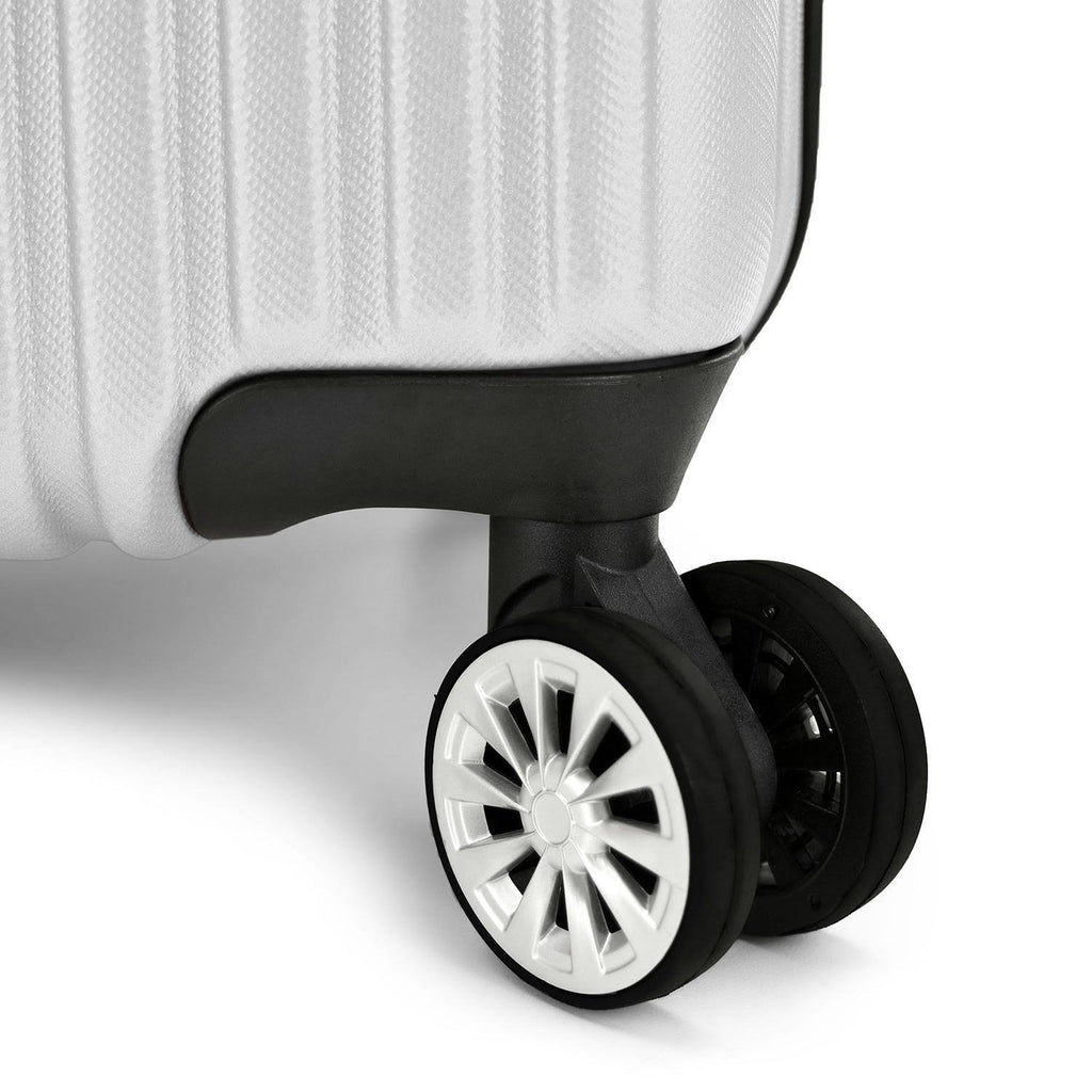 Pear White 3-Piece Hardside Expandable Spinner Set B63304