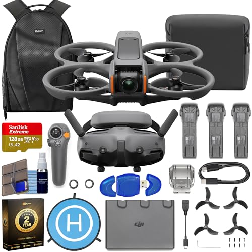 4K FPV Drone with 3-Battery Fly More Combo W538