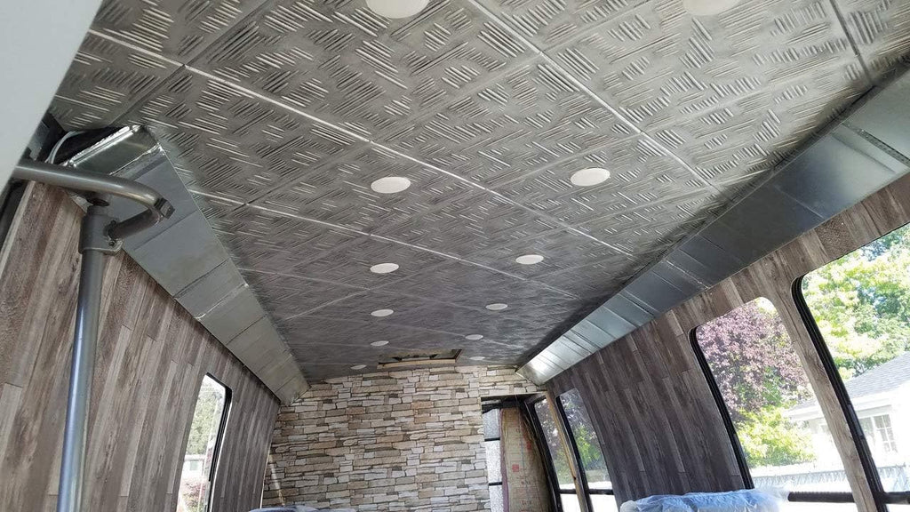 Plain White Foam Ceiling Tile M686043
