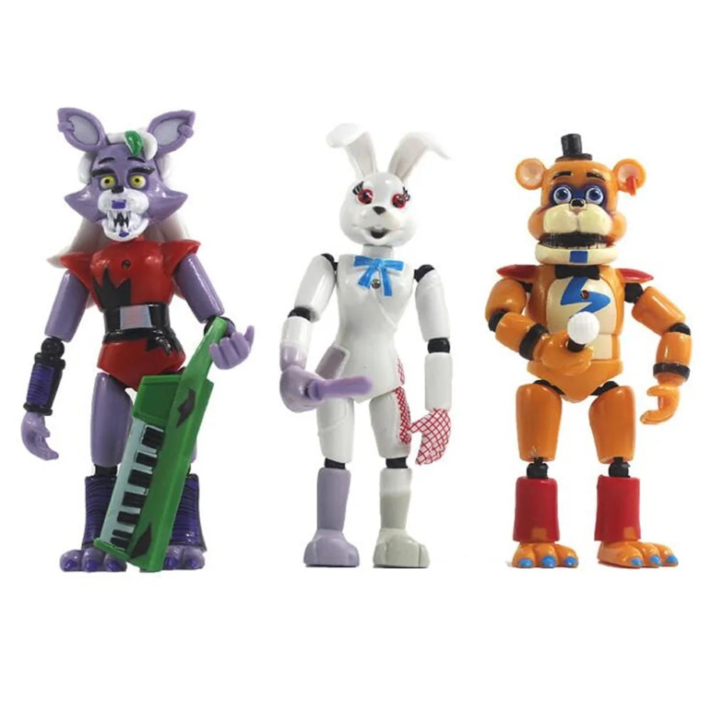 10Pcs FNAF Action Figures Gift Toys R944250