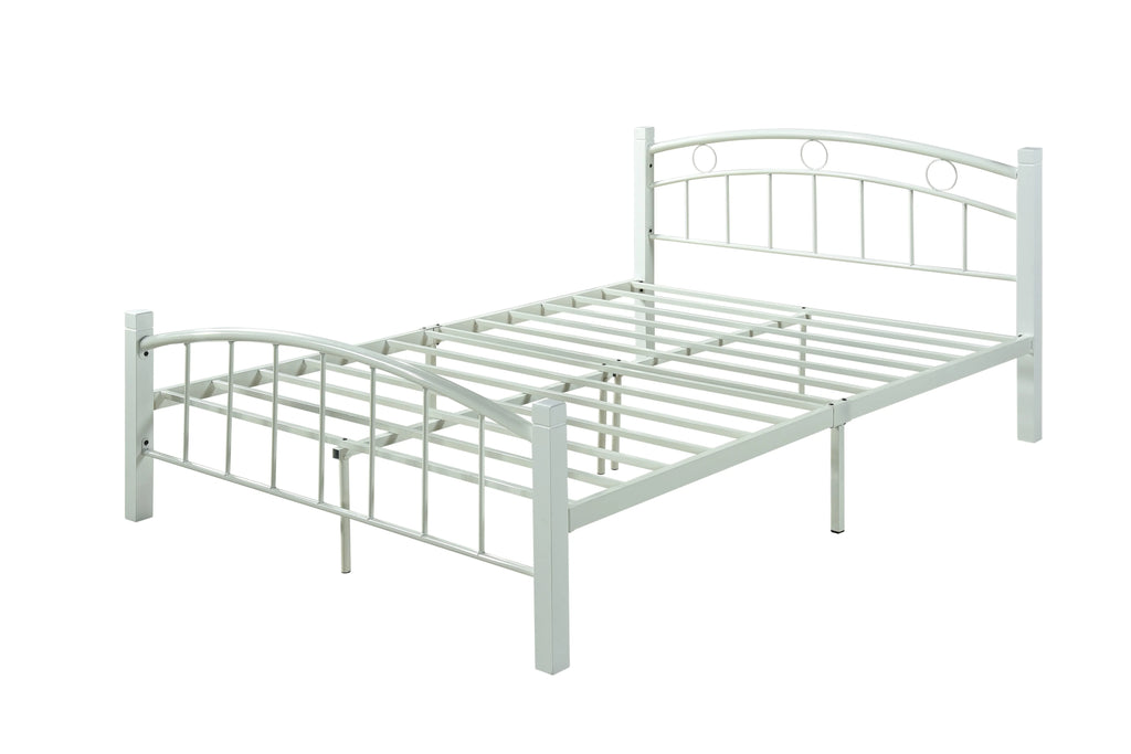 Metal Platform Bed with Headboard and Footboard Full Size P41417