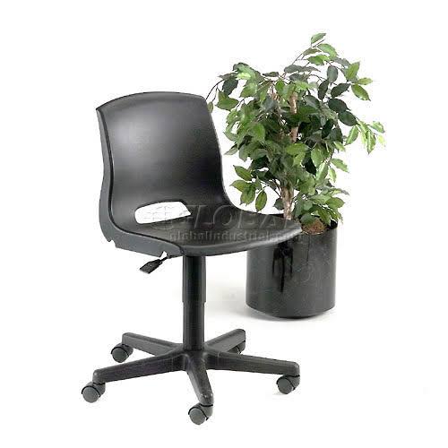 Black Plastic Office Chair C780720