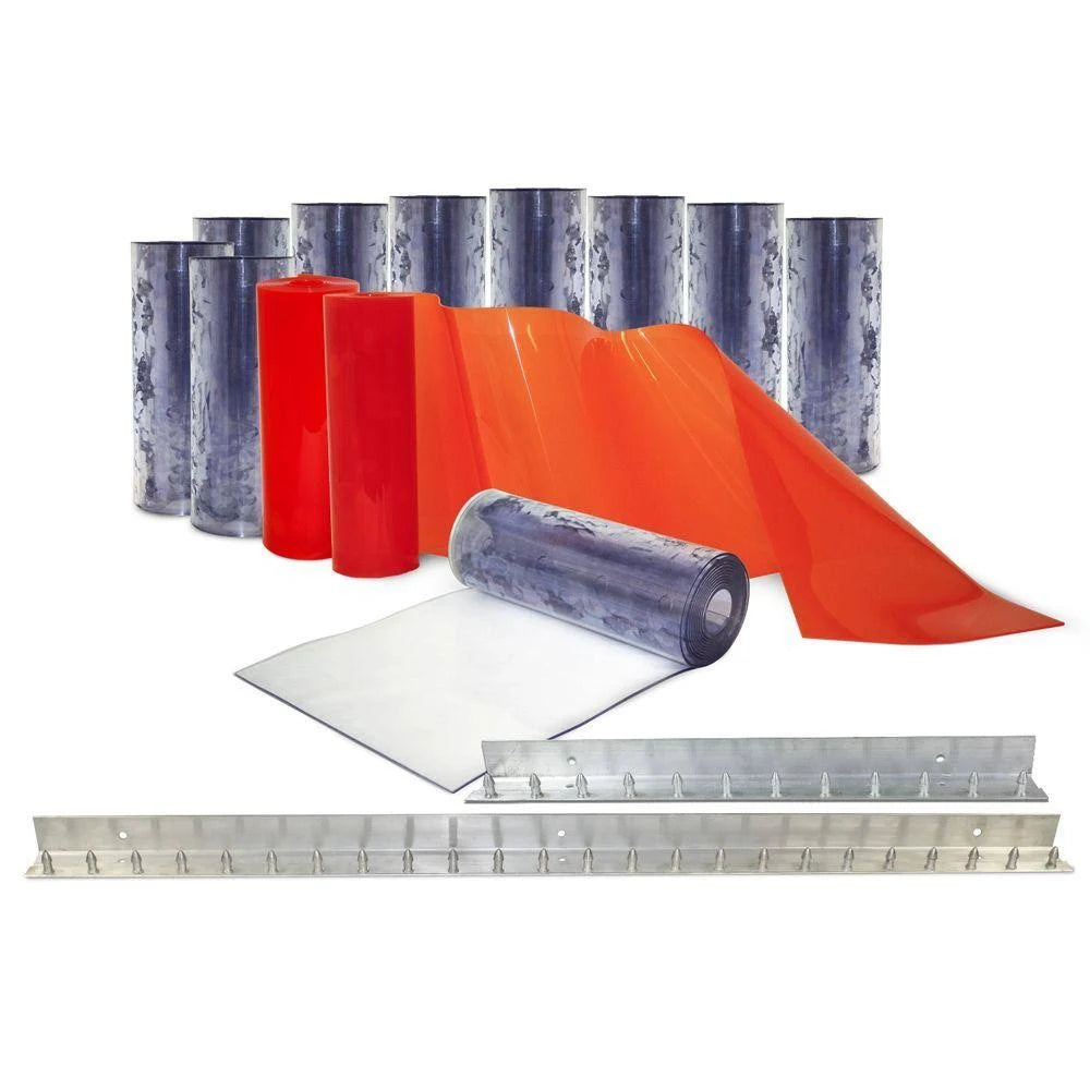 6 ft. x 8 ft. PVC Strip Door Kit P176374