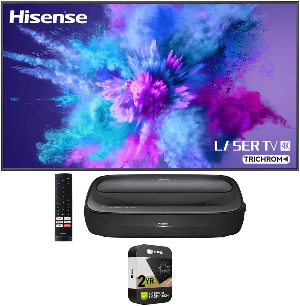 100" LASER TV 4K Projector & ALR Screen Bundle L462