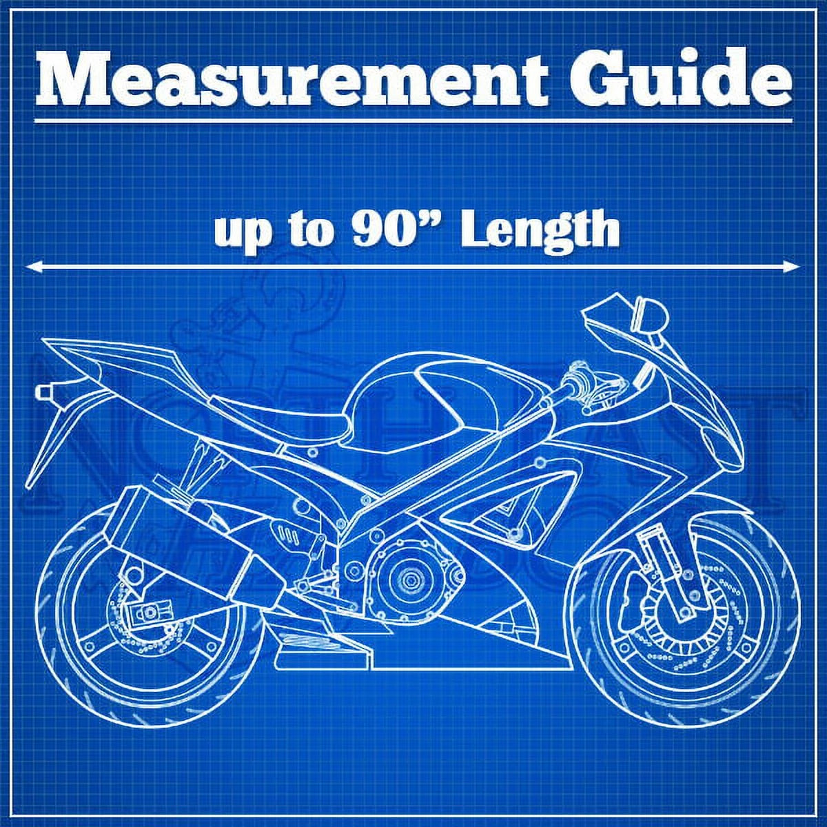 Motorcycle 4 Layer Heavy Duty Storage Cover O333