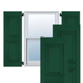 18x22W x 37x22H Exterior Real Wood Pine Raised Panel Shutters (Per Pair) F43233