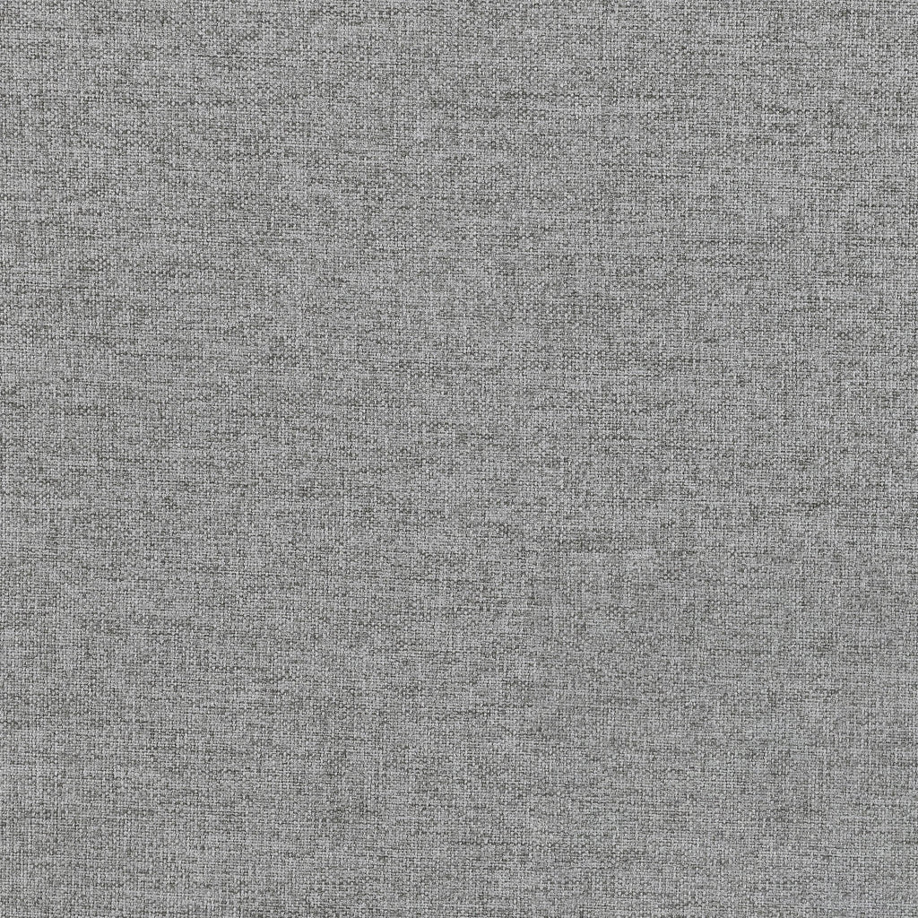 Padded Armless Accent Chair with Ottoman - Grey S602339