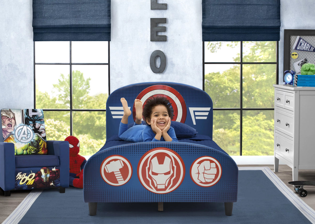 Upholstered Twin Bed V423574