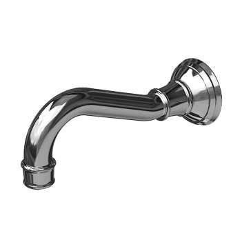 Flat Black Tub Spout Z477806