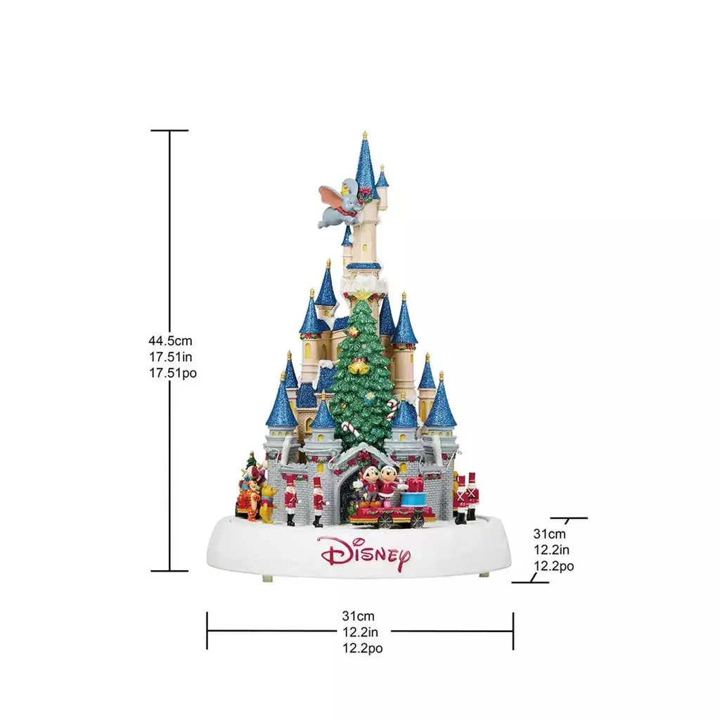 Disney Animated Christmas Castle Parade with LED Lights & Sounds J73825