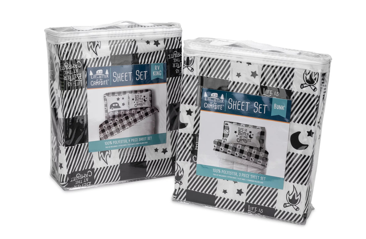 RV King Polyester Bed Sheet Set B440914